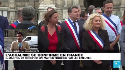 France : Emmanuel Macron va recevoir 220 maires touchés par les émeutes