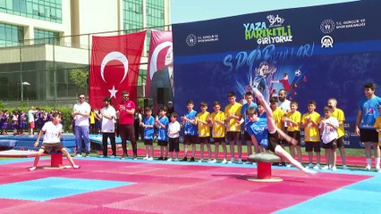 ANKARA - Gençlik ve Spor Bakanlığı Spor Okulları açıldı