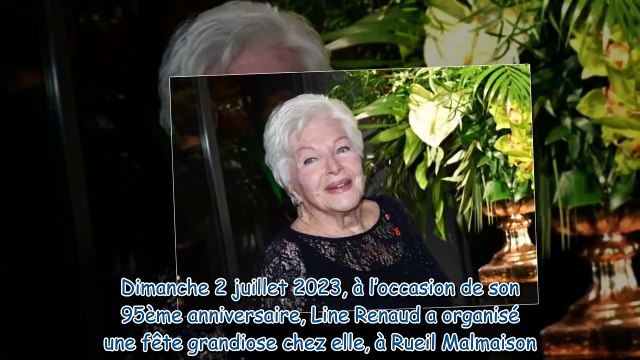 Line Renaud a 95 ans l’incroyable liste de ses invités pour sa fête grandiose chez elle à Rueil Ma