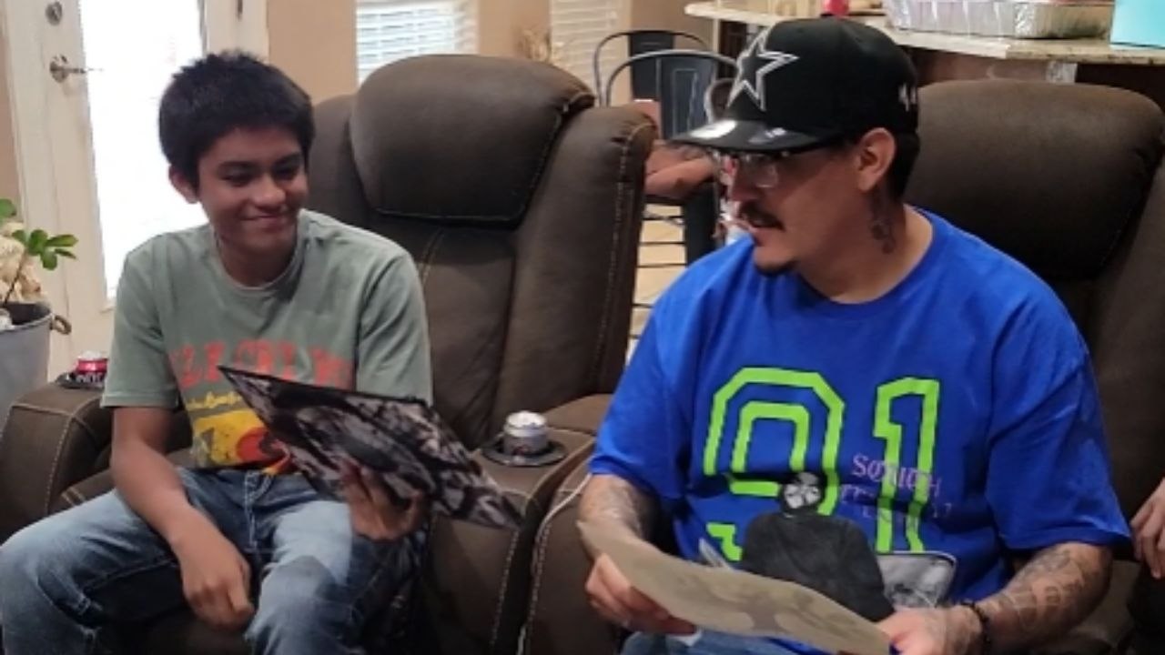 Boy surprises stepdad by changing last name to his for Father's Day *EMOTIONAL!*