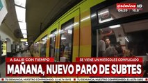 Nuevo paro de subtes afectará a todas las líneas