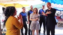 Söke Belediye Başkanı Mustafa İberya Arıkan, Fevzipaşa Mahallesi Semt Pazarı'nda çalışmalara başladı