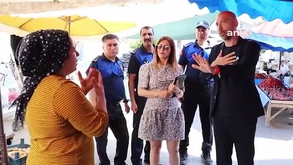 Söke Belediye Başkanı Mustafa İberya Arıkan, Fevzipaşa Mahallesi Semt Pazarı'nda çalışmalara başladı