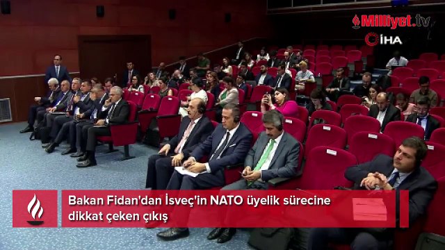 Bakan Fidan'dan İsveç'in NATO üyelik sürecine dikkat çeken çıkış