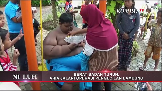 Seorang balita yang berdomisili di Bekasi, Jawa Barat dan baru berusia 16 bulan bernama Kenzie menar