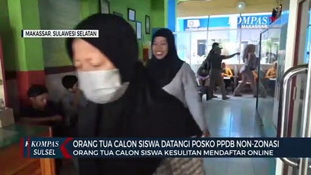 Orang Tua Calon Siswa Datangi Posko PPDB Non-Zonasi