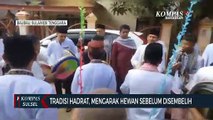 Tradisi Hadrat, Mengarak Hewan Sebelum Disembelih