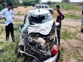 video: गलत दिशा से चलकर आई मौत, कार सवार एक जने की मौत