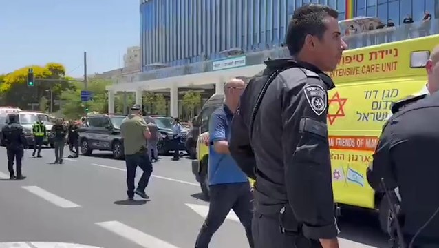 Tel Aviv: Emergency services on scene as several hurt in car-ramming and stabbing attack
