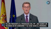 Feijóo presenta el programa del PP: «No habrá un Tezanos en mi Gobierno y su cese será el primero»