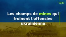 Les champs de mines qui freinent l'offensive ukrainienne
