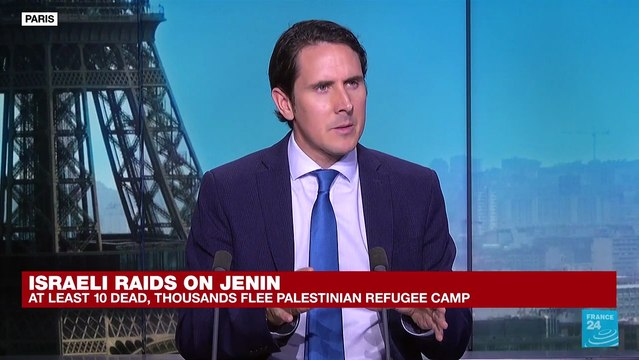 Israeli raids on Jenin: At least 10 dead, thousands flee Palestinian refugee camp