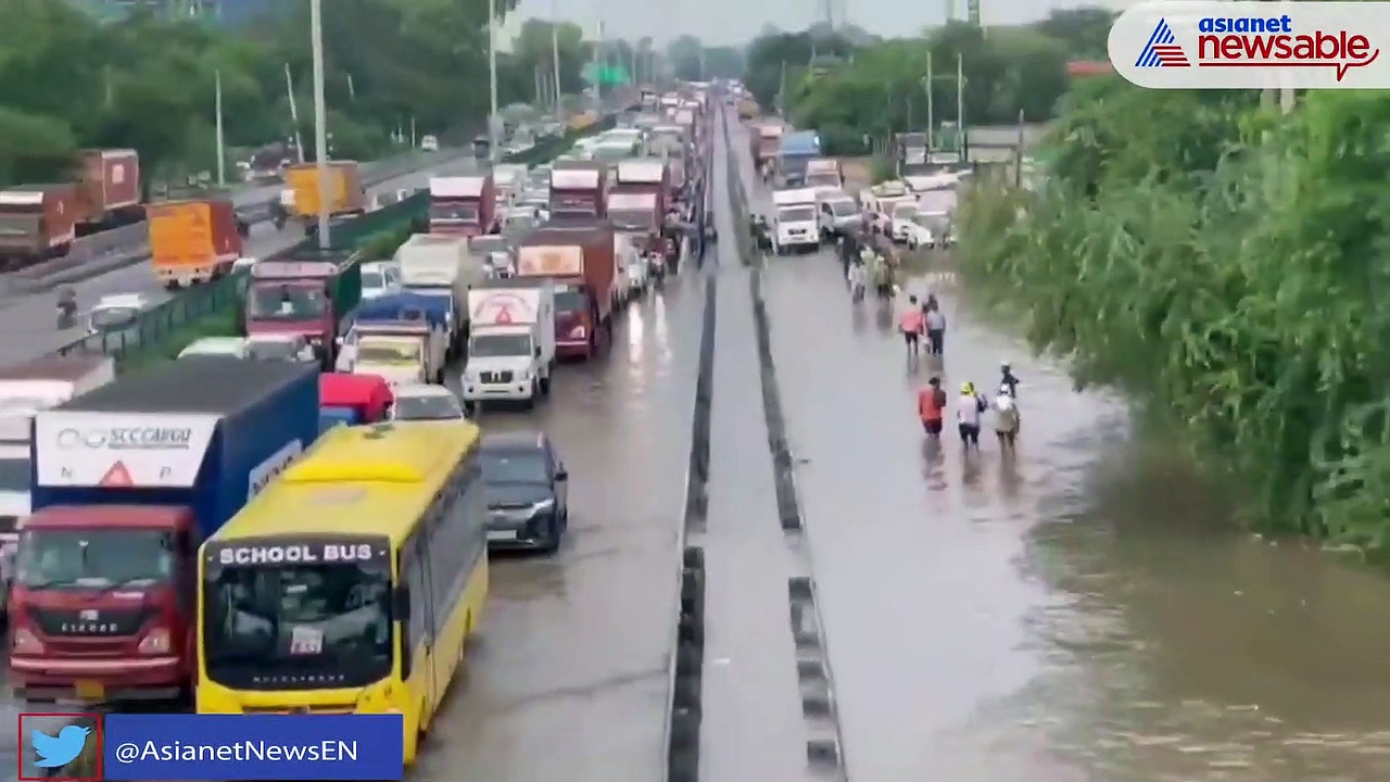 WATCH: Heavy rains lash Gurugram, videos of waterlogging in many areas go viral