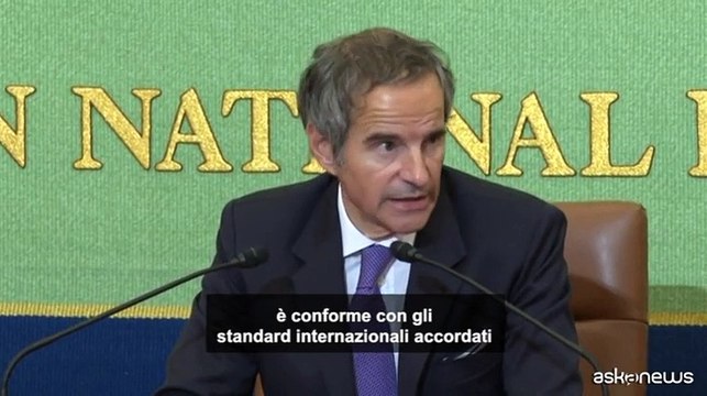 Grossi (Aiea) approva lo sversamento in mare delle acque di Fukushima