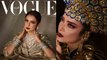 Rekha Vogue Arabia Cover: मांग में सिंदूर, गले में Diamond Necklace, कवर पेज पर छा गईं की रेखा