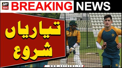 Pakistan team's preparations for Sri Lanka Tests in full swing