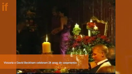 Victoria e David Beckham celebram 24 anos de união