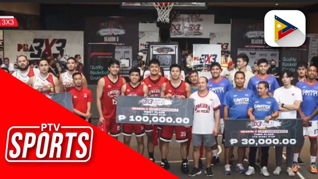Ginebra, pinagharian ang unang leg ng PBA 3X3 season 3 first conference