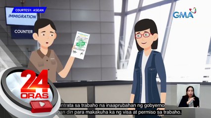 Info campaign sa mga magtatrabaho abroad vs. diskriminasyon, human trafficking, at pang-aabuso | 24 Oras