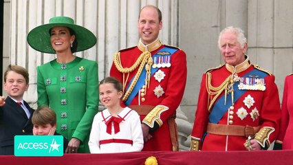 Prince George Eats Pizza & Makes Faces at Cricket Match w_ Prince William
