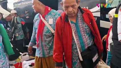 Suasana Jemaah Haji RI Bertahap Pulang ke Indonesia