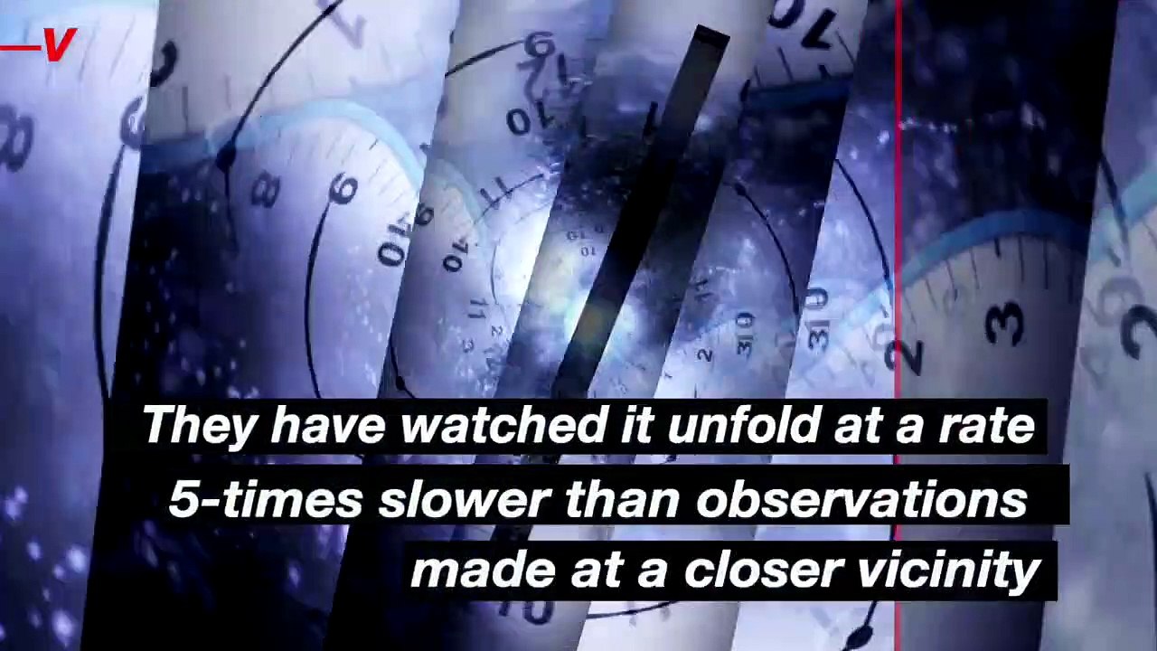 Astrophysicists Observe the Early Universe Moving in Slow Motion for