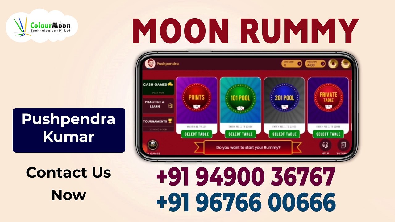 Unveiling the Secrets of Rummy App Development: Live Demo | Colourmoon Technologies