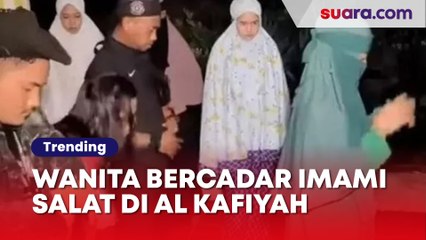 5 Fakta Wanita Bercadar Jadi Imam Salat di Ponpes Al Kafiyah, Hanya Konten?