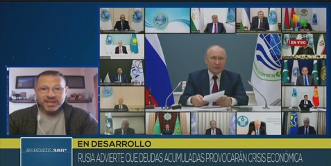 Rusia previene sobre deudas que generan crisis sistémicas globales