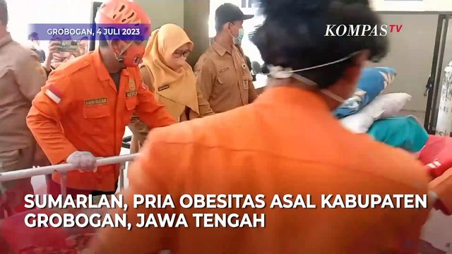 Sumarlan Pria Obesitas 200 Kg Ditangani Dokter-dokter Spesialis di Rumah Sakit