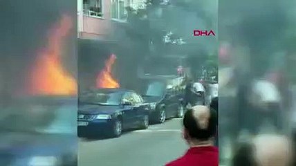 İstanbul'da doğal gaz patlaması: Yaralılar var!