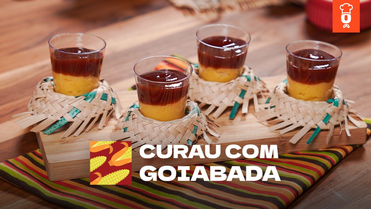 Curau com Goiabada