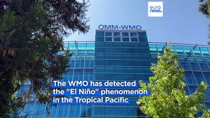The World Meteorological Organisation warns El Niño phenomenon is underway