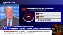 Émeutes: 93% des Français condamnent les violences contre les bâtiments publics (sondage Elabe/BFMTV)