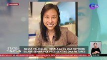 Nessa Valdellon, itinalaga ng GMA Network bilang Senior Vice President ng GMA Pictures | SONA