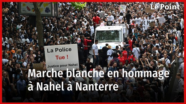 LPHD 2657 : Nanterre : une marche blanche organisée en hommage à Nahel
