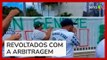Membros da maior torcida organizada do Palmeiras vão até o RJ protestar contra a CBF
