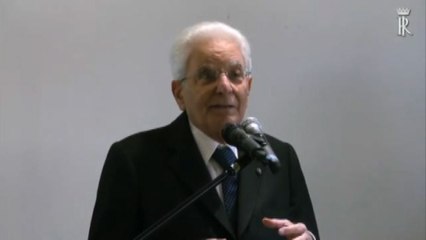 Download Video: Mattarella: Paesi con vocazione a pace si facciano sentire