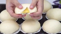 Custard cream steamed bun