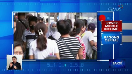 Pilipinas, kabilang sa mga bansang "lower middle income economy", ayon sa World Bank | Saksi