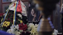 Cerimonia di addio a Kiev alla scrittrice ucraina Victoria Amelina