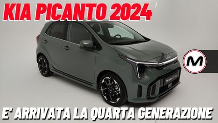 KIA PICANTO 2024 | Ecco la quarta generazione dal vivo