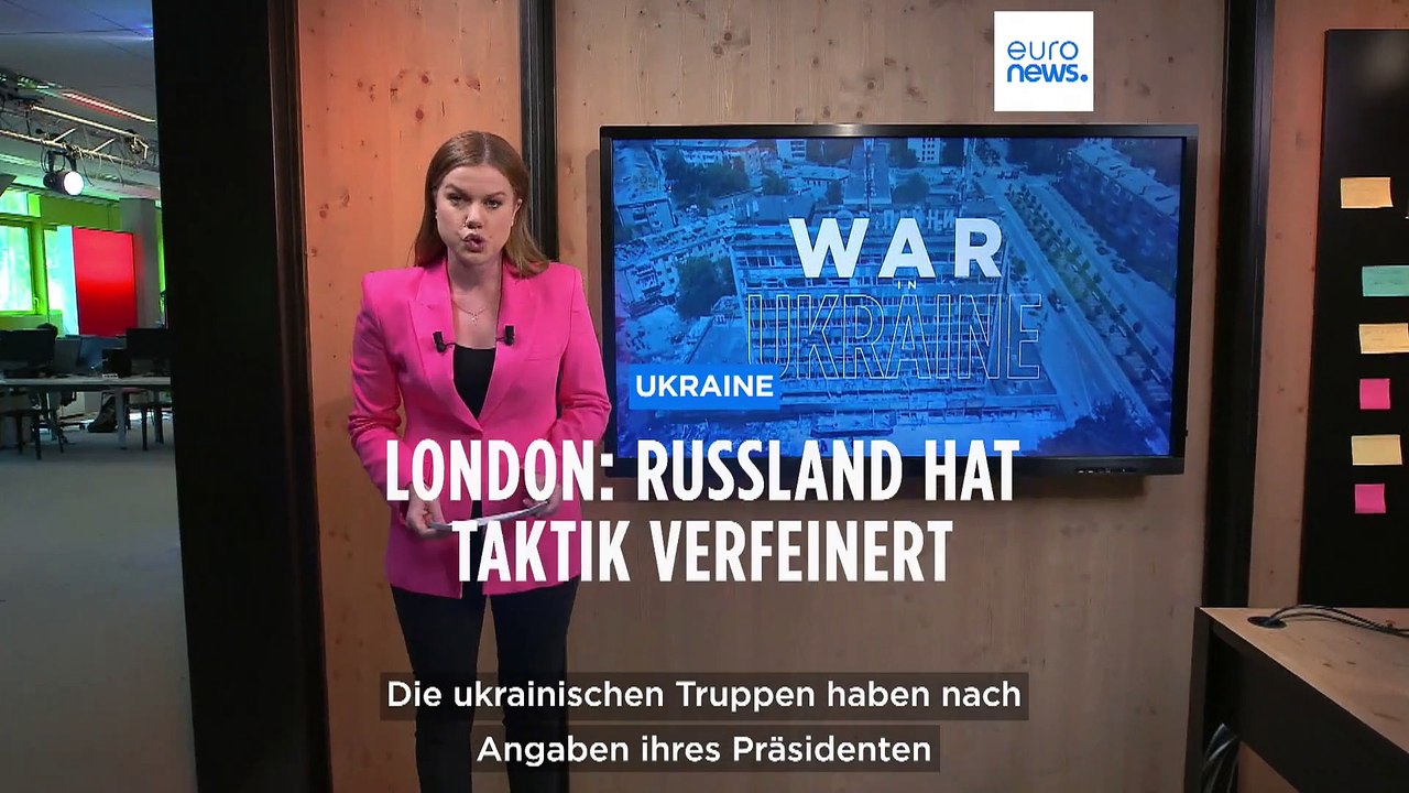 London: Russland hat Taktik zur Abwehr der ukrainischen Gegenoffensive verfeinert.