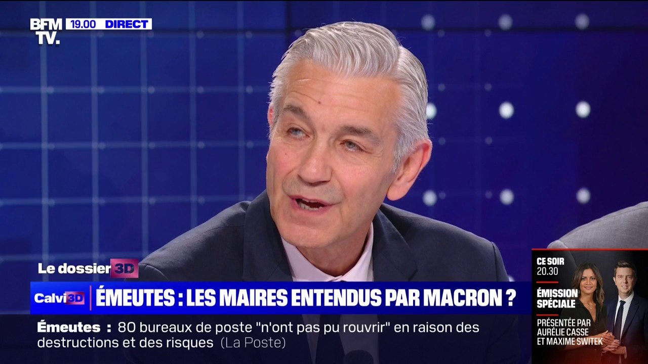 Maires reçus à l'Élysée: "On sentait les maires à cran", assure David Marti, maire PS du Creusot (Saône-et-Loire)