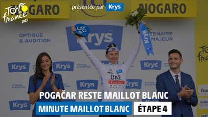 Krys White Jersey Minute - Stage 4 - Tour de France 2023