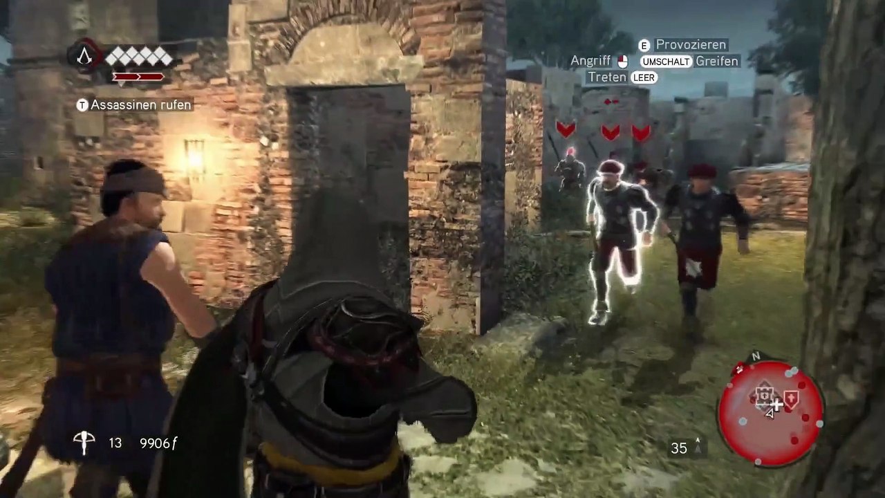 Der Tod des Hauptmann Hasenfuss. Assassin's Creed Brotherhood #26 (Part 1)