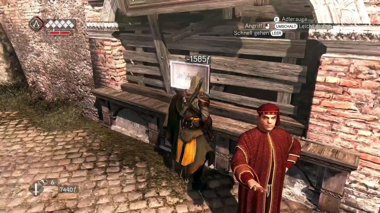 Der Tod des Hauptmann Hasenfuss. Assassin's Creed Brotherhood #26 (Part 2)