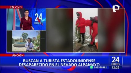 Áncash: hallan restos de turista norteamericano reportado desaparecido en nevado Alpamayo