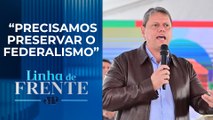 Tarcísio de Freitas diz que divergências sobre reforma tributária são “ajustáveis” | LINHA DE FRENTE