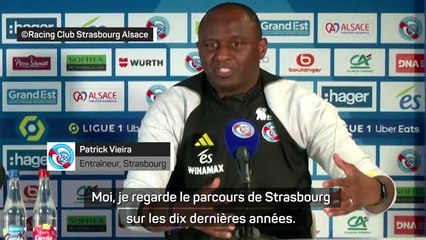 Strasbourg - Vieira : "Ici, ça sent le football"